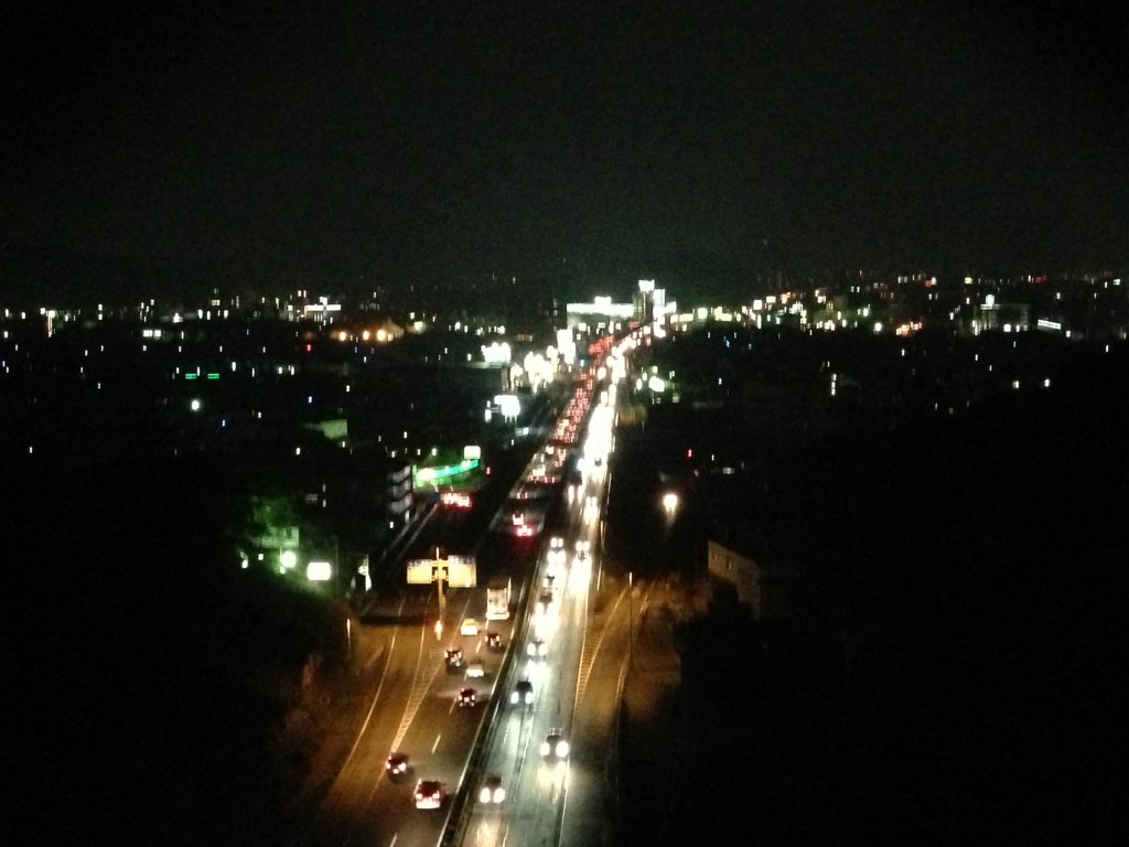 おめこ橋からの夜景