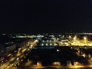 テレコムセンター21階からの夜景