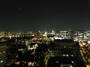 テレコムセンター21階からの夜景