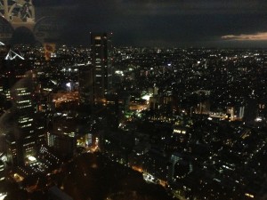 都庁展望台からの夜景